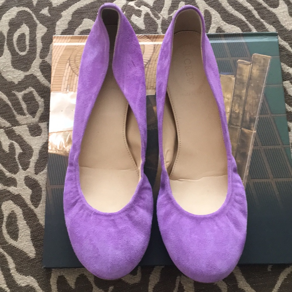 JCrew flats. Worn twice.